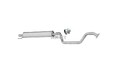 Asmet Mittelschalldämpfer Mitteltopf Auspuff mitte für Opel Zafira A F75 1,6 1,8