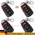 4X 433,92 MHz Universal Funk Fernbedienung Alarmanlage Handsender Garagentor