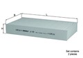 Innenraumfilter KNECHT LA 295/S Partikelfilter für MERCEDES W164 V251 KLASSE GL