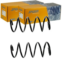 2X SPIDAN FAHRWERKSFEDERN SATZ VORNE PASSEND FÜR RENAULT MEGANE LINKS+RECHTS |