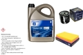 SCT Germany Inspektionspaket 5 L GM Motoröl dexos2 5W-30 für Opel Meriva Tigra
