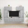 TV Schrank Set 6-tlg. Wohnwand Schrankwand Hängeschrank mehrere Auswahl vidaXL