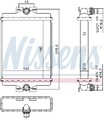 NISSENS 606296 Kühler, Motorkühlung für BMW