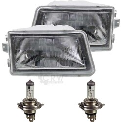 Halogen Scheinwerfer Set für IVECO DAILY I Bj. 01/89-04/99 H4 56749231