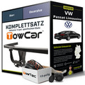 Für VW Passat Limousine B8 Typ 3G2 Anhängerkupplung starr +eSatz 13pol 14-24 Kit