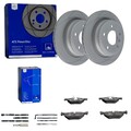 ATE PowerDisc BREMSSCHEIBEN + BELÄGE HINTEN passend für BMW 3er E90 E91 E92 E93