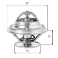 Gates TH05586G1 Thermostat, Kühlmittel für DAEWOO MERCEDES-BENZ PUCH RENAULT Küh