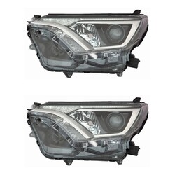 2x ABAKUS HIR2 LED SCHEINWERFER passend für TOYOTA RAV LINKS+RECHTS
