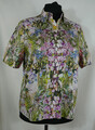 ETERNA Traumhafte Bluse Bunt Blumen Baumwolle Elegant WOW Größe 42/44 WIE NEU!