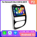 CarPlay 10.1" Android 13 Autoradio GPS NAVI  Für Renault Clio 4 2012-2019 2+32GB