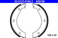 ATE 03.0137-0150.2 Bremsbackensatz, Feststellbremse für BMW