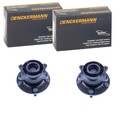 2x DENCKERMANN RADLAGER-SATZ mit ABS-RING HINTEN passend für CITROËN C4 MITSUBIS