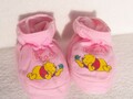 ⭐️Supersüße 🧸WINNIE POOH🧸Baby-Schuhchen / Wagenschuhe Gr.14-16 / 56-62-68⭐️