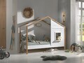 Vipack:Landhausbett "BABS" Liegefläche 90 x 200 cm - Jugend/Kinderbett Kiefer Fa