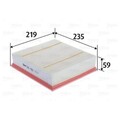 Luftfilter VALEO 585426 für Mercedes-Benz B Sports Tourer CLA A