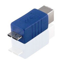 3.0 Mini USB Adapter B Kupplung auf B Micro Stecker für z.B. Samsung Galaxy Note