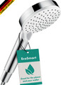 Hansgrohe Crometta - Wassersparender Duschkopf 9 L/Min (Ecosmart), Handbrause Mi