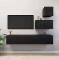 TV Schrank Set 4-tlg. Wohnwand Hängeschrank Schrankwand mehrere Auswahl vidaXL