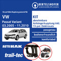 Für VW Passat Variant B6 Typ 3C5 03.2005-11.2010 AHK abn +13pol spez. E-Satz TOP