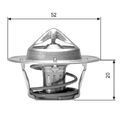 GATES TH04182G1 Thermostat, Kühlmittel für DAIHATSU HONDA  passend für NISSAN