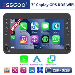 Carplay Android 13 2+32G Autoradio GPS NAVI RDS Für Alfa Romeo 159 Brera Spider