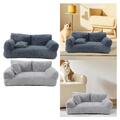 Haustier-Sofabett, warm, rechteckig, multifunktional, mit abnehmbarem Bezug