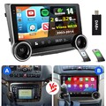 Autoradio DAB Für Mercedes-Benz Viano Vito W639 W169 W906 Android 14 GPS Nav 32G