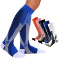 Sport-Kompressionsstrümpfe Stützstrümpfe Reisestrümpfe Kniestrümpfe Damen Herren