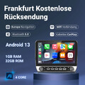 Carplay Android 13 Autoradio Für Audi A4 S4 RS4 00-2009 GPS Navi WIFI BT FM DAB+