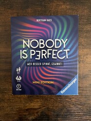 RAVENSBURGER KARTENSPIEL NOBODY IS PERFEKT MINI EDITION NEU OVP