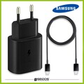 Original Samsung Schnellladegerät 25W+USB-C Ladekabel Galaxy S22 Ultra Z Fold 6