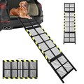 Hunderampe Auto KFZ PKW Hunde Rampe Treppe faltbar klappbar Einstiegshilfe 188cm