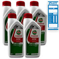 5x 1 Liter Castrol Motorenöl GTX Ultraclean 10W-40 5 L Motoröl Öl Oil15A4CF