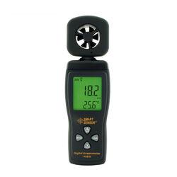 AS816 Anemograph Air Flow Meter Anemometer Handheld Digital Wind Speed Tester