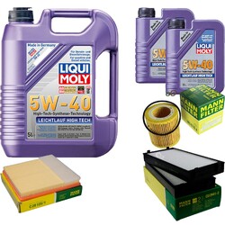 INSPEKTIONSKIT FILTER LIQUI MOLY ÖL 7L 5W-40 für BMW X5 E70 xDrive35i X6 E71