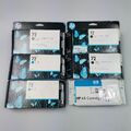 6 HP 72 DesignJet Tintenpatronen (C9403A X2, C9370A X1 C9371A X2, C9373A X1)