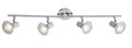 LUXUS LED DECKENLAMPE DECKENLEUCHTE KRISTALL DECKENSTRAHLER 4 FLAMMIG 66389387