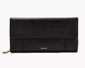 Fossil Damen Leder Geldbörse Portemonnaie Jori Flap Clutch RFID Block | NEU