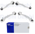 4x DELPHI QUERLENKER LENKER SATZ VORDERACHSE FÜR MERCEDES C KLASSE W204 S204