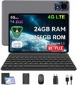2025 Neueste 14 Zoll Android 15 Tablet 24GB RAM 256GB ROM 8580mAh 2.4K IPS 2SIM