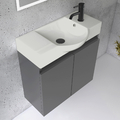 Waschtisch mit Unterschrank Modern Set Waschbeckenunterschrank Badezimmermöbel