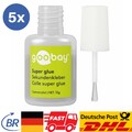 5x 10g Sekundenkleber Alleskleber Schnellkleber Super Glue EXTRA Stark Universal
