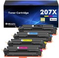 207X 207A Toner Ersatz Kompatible für HP 207X 207A Color Laserjet Pro MFP M283fd