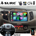 DAB+ 2G+32G Autoradio Für Kia sportage 2010-2016 Android 15 GPS Navi WIFI BT Kam