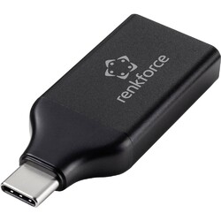 Renkforce USB 2.0 Adapter [1x USB 2.0 Stecker C - 1x DisplayPort Buchse]