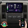 2+64G Android 14 CarPlay Für Jeep Grand Wrangler Cherokee Chrysler Autoradio GPS