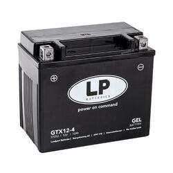 GTX12-4 GEL Motorradbatterie Starterbatterie 12V 1Ah 160A (L151 x B87 x H131 mm)