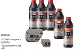 5 L LIQUI MOLY Top Tec ATF 1200 FEBI Getriebeölfilter für VW Multivan V 2.5 TDI
