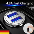 Zigarettenanzünder Dual USB 12 / 24V Auto LKW Ladegerät KFZ Adapter 3.1A Stecker