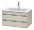 Duravit Ketho Waschtischunterbau wandhängend für 233683 2 Schubkästen 800 x...